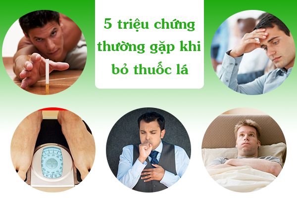 5 triệu chứng thường gặp khi bỏ thuốc lá